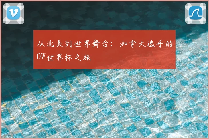 从北美到世界舞台:加拿大选手的OW世界杯之旅