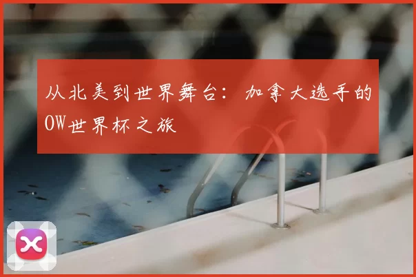 从北美到世界舞台:加拿大选手的OW世界杯之旅
