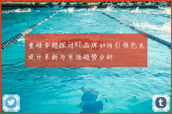 重磅专题探讨WE品牌如何引领包夹设计革新与市场趋势分析