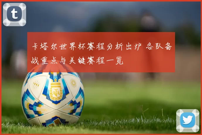 卡塔尔世界杯赛程分析出炉 各队备战重点与关键赛程一览