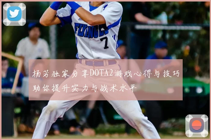 杨芳独家分享DOTA2游戏心得与技巧助你提升实力与战术水平
